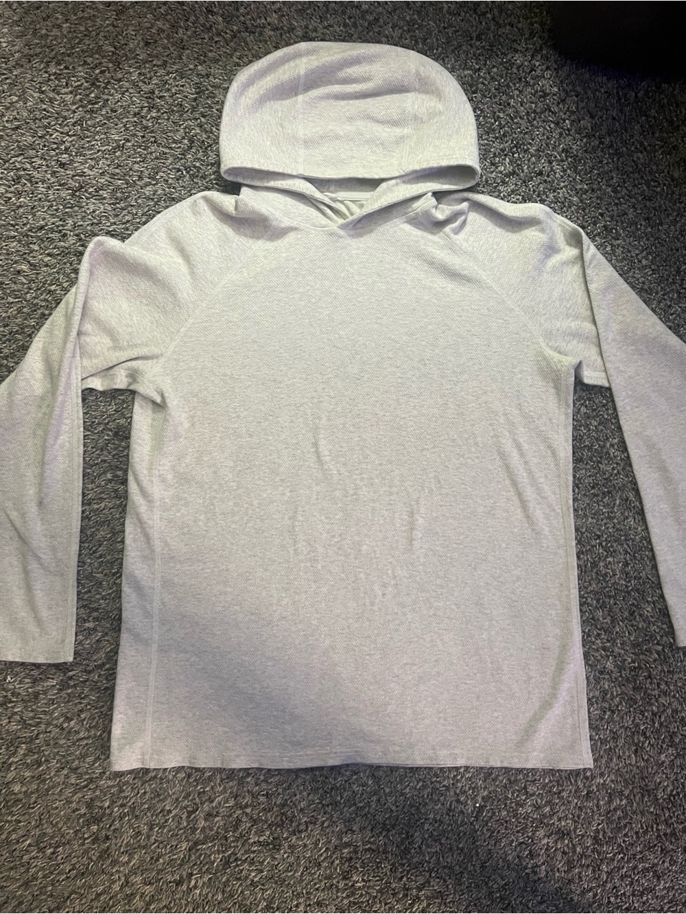 Reigning Champ Light Gray Hoodie Sweater